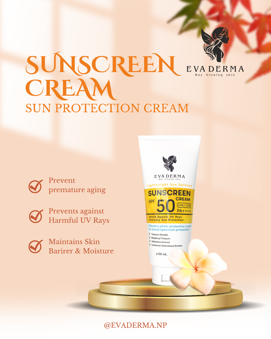 SUNSCREEN CREAM